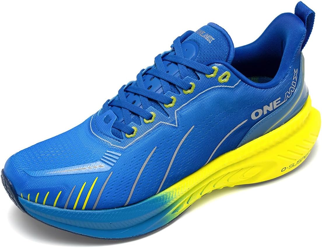 

Мужские прогулочные кроссовки ONEMIX с максимальной амортизацией и воздушной подушкой - для облегчения боли при подошвенном фасците, синий
