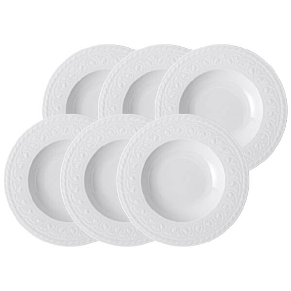 

Суповые тарелки cellini, набор 6 шт. Villeroy & Boch, белый