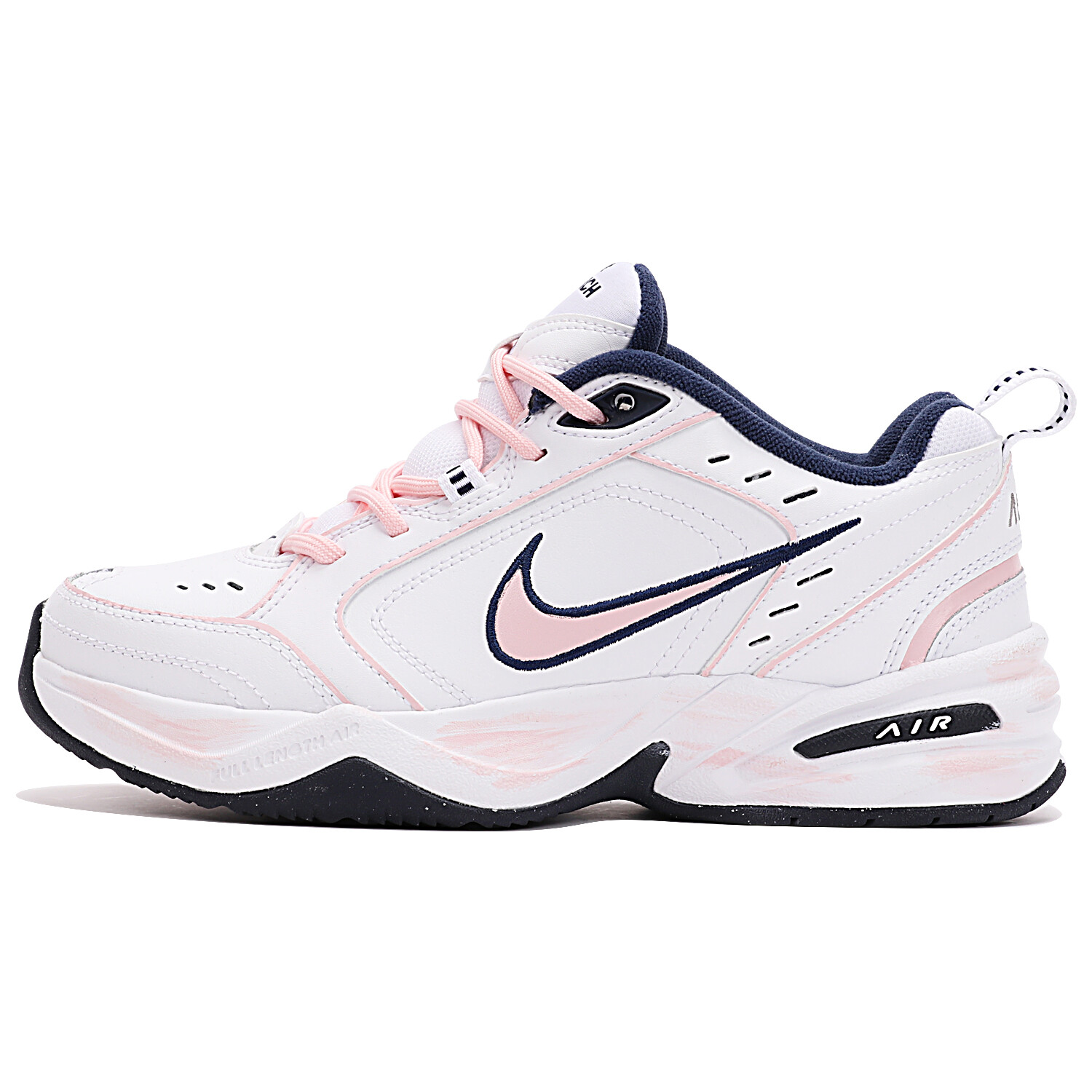 

Кроссовки Nike Air Monarch 4 Chunky Sneakers Unisex Low-top White/pink, белый