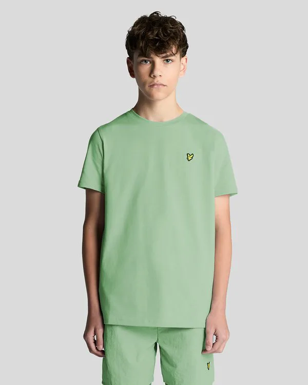 Базовая футболка унисекс Lyle & Scott, Turquoise Shadow