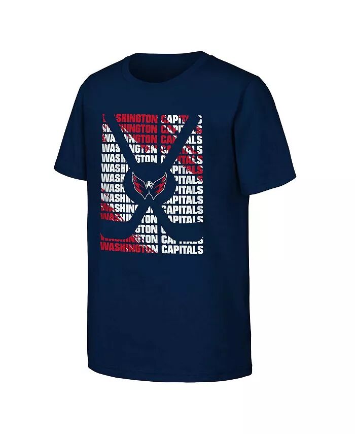 

Футболка Big Boys Black Washington Capitals Box Outerstuff