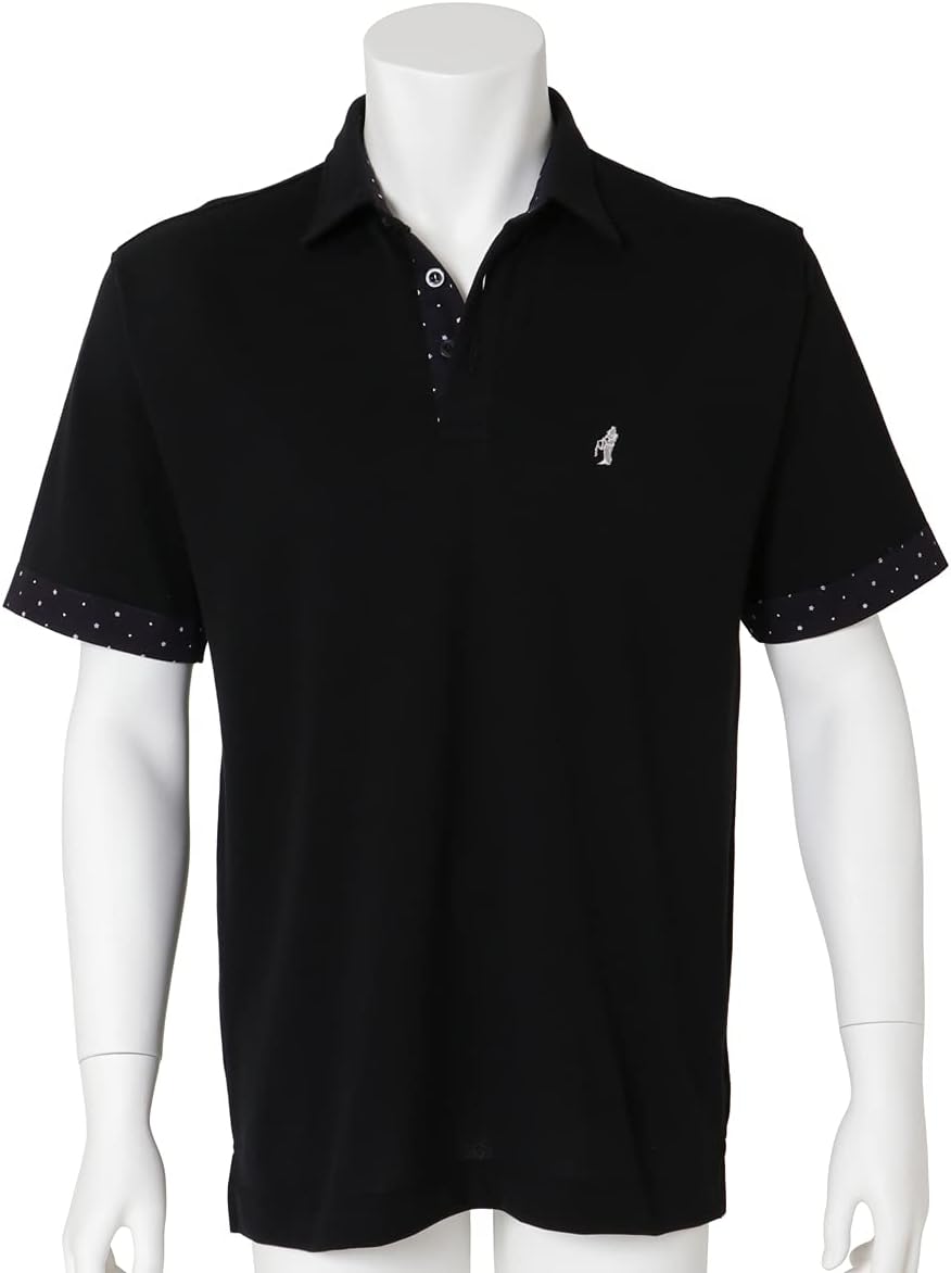 

Мужская поло-рубашка с коротким рукавом Fortuna Tokyo FT-PHF15ME, черный