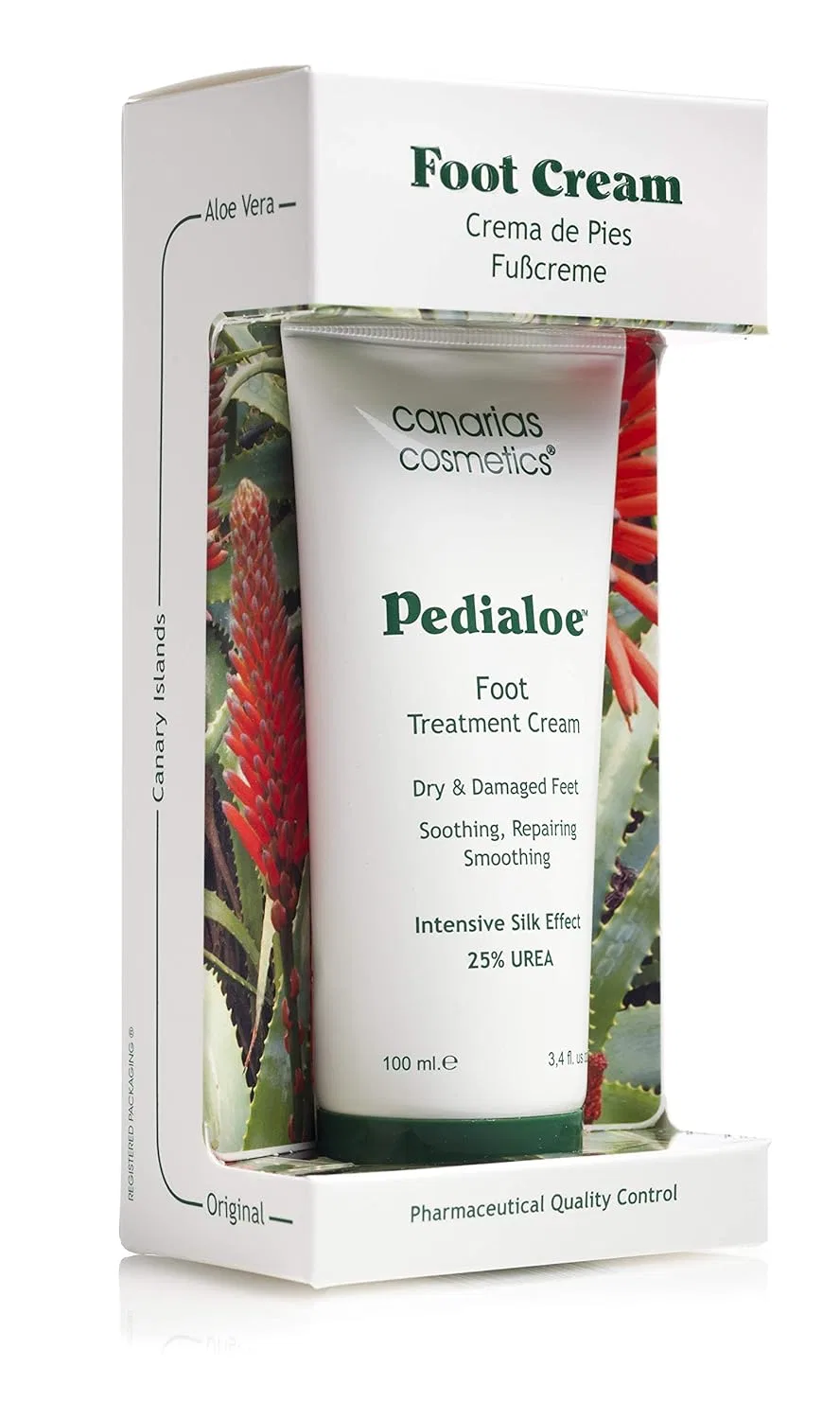 Крем для ног «Pedialoe» от Canarias Cosmetics 100 г Canarias Cosmetics — фото 2
