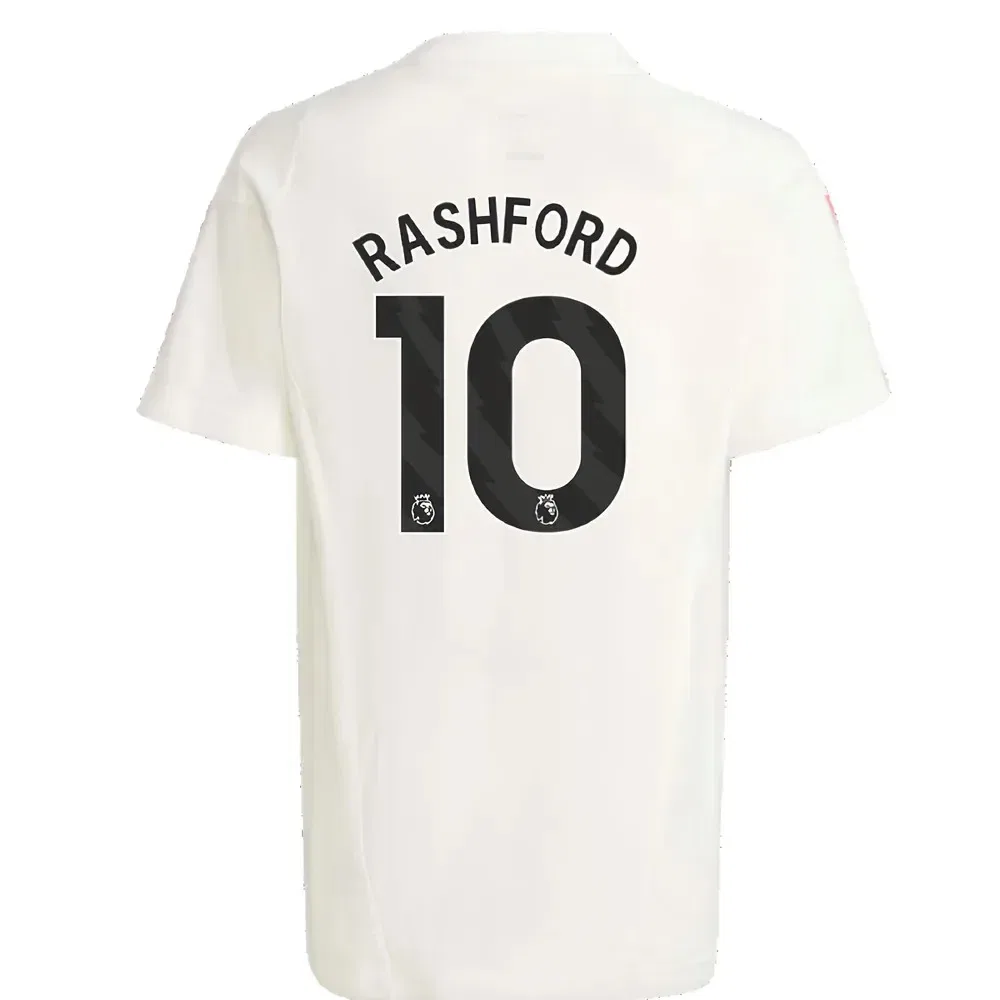 Футболка тренировочная Manchester United Fc Rashford 10, белый — фото 2