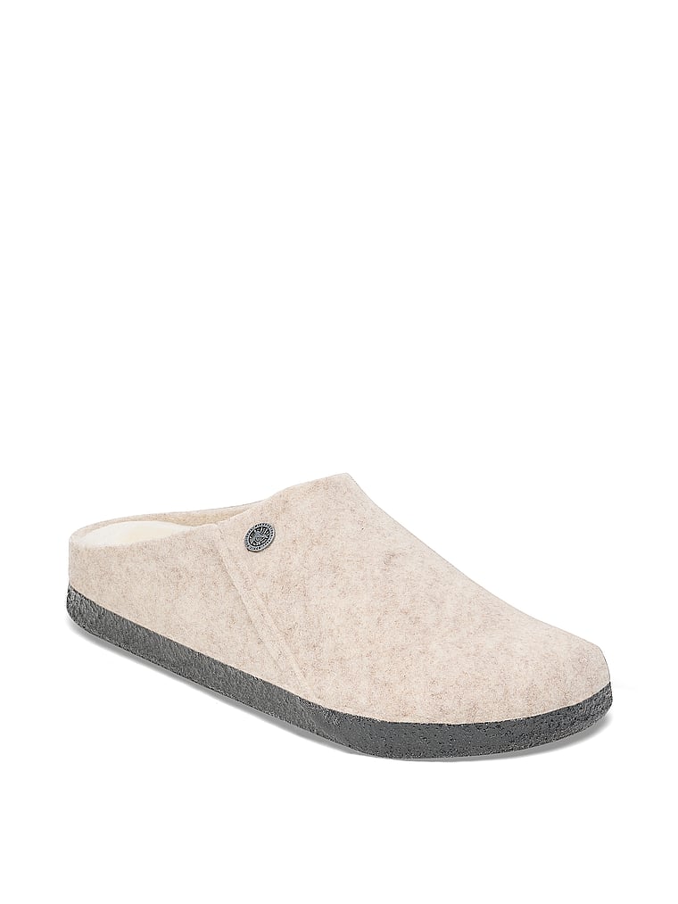 Тапочки из овчины Zermatt Birkenstock, белый