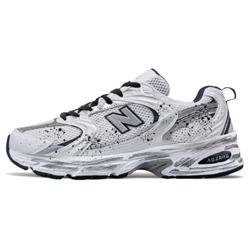 

New Balance Мужские кроссовки NB 530 Abrasion Resistant Low top Casual Running Shoes черный серый