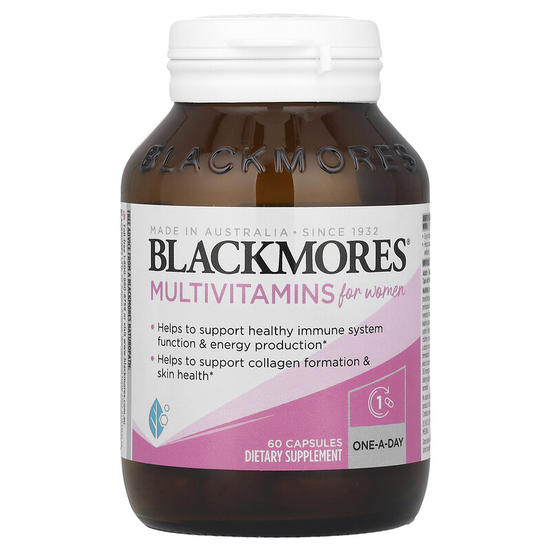 

Blackmores, Мультивитамины для женщин, 60 капсул