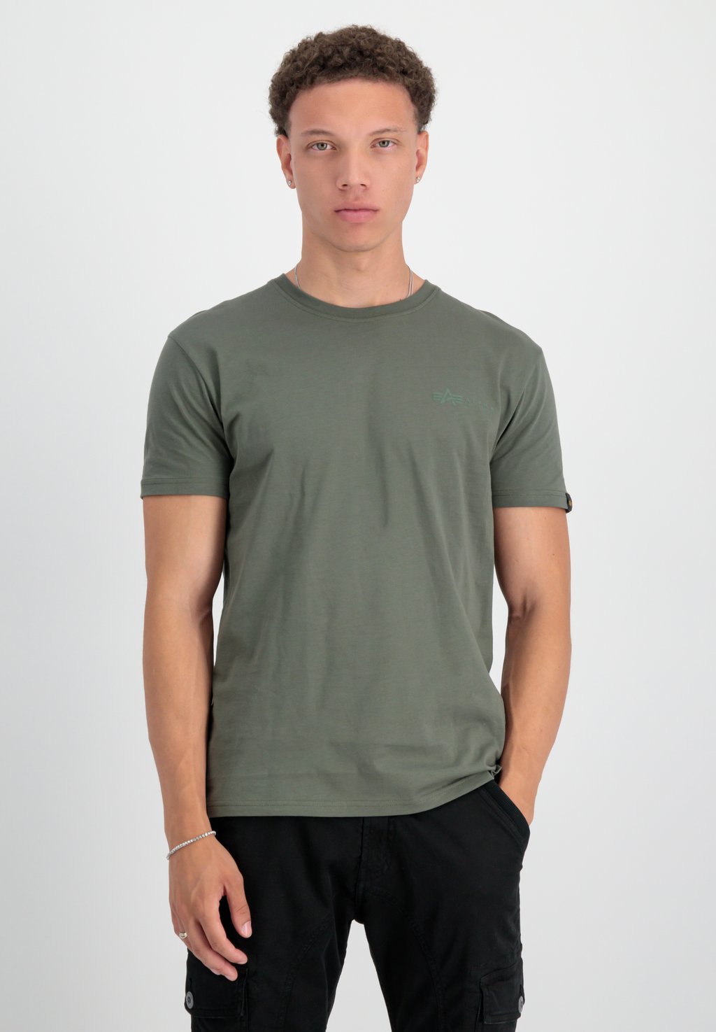 

Футболка с принтом AIR FORCE Alpha Industries, темно-зеленый