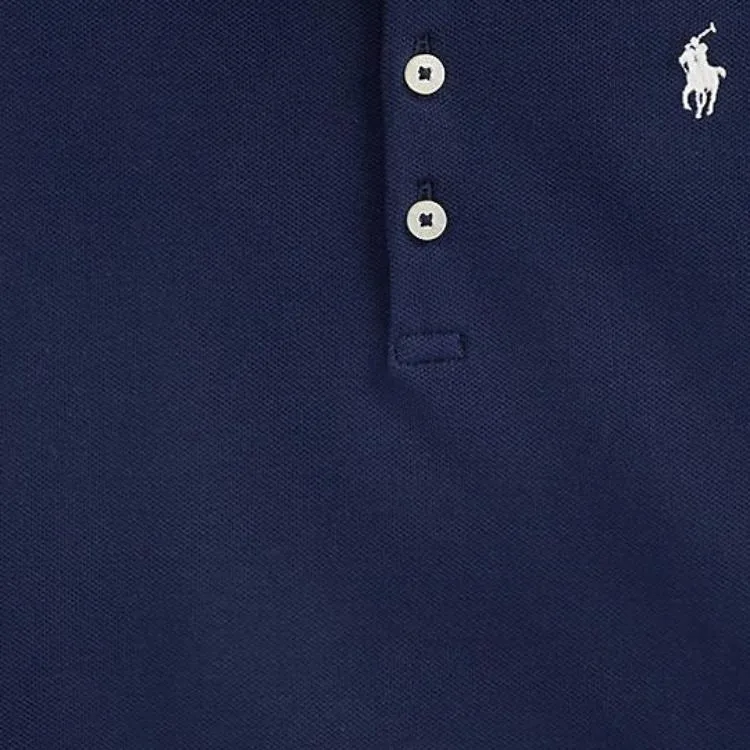Детская поло Polo Ralph Lauren, синий — фото 4