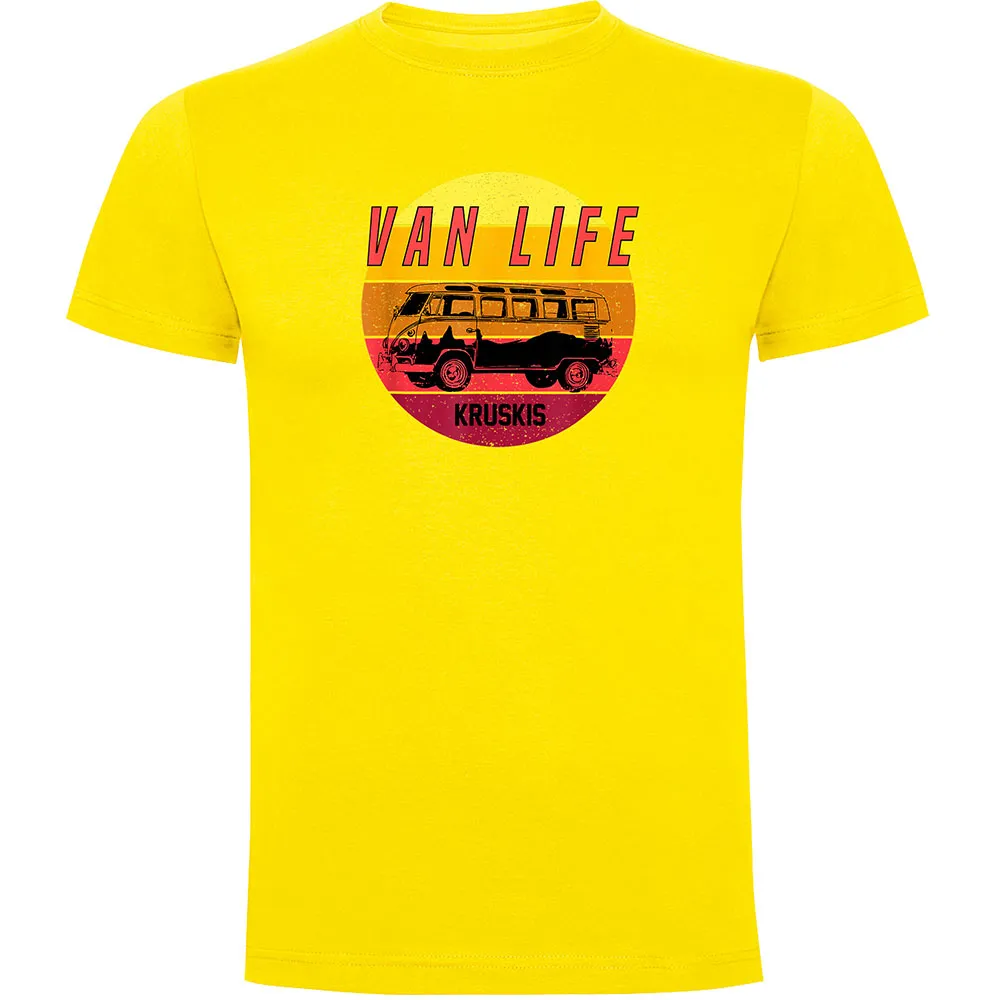 

Футболка с коротким рукавом Kruskis Van Life Sunset, желтый