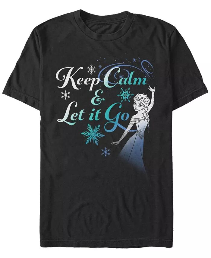 

Мужская футболка с коротким рукавом Let It Go Now Fifth Sun, черный