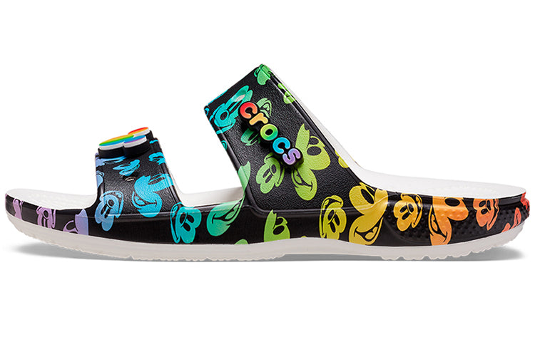 Шлепанцы Crocs Classic Disney Casual Shoe Unisex Multi-Color White, разноцветный — фото 2