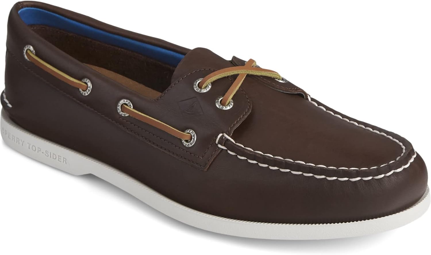 Мужские оригинальные лодочные туфли Sperry Plushwave, коричневый — фото 2