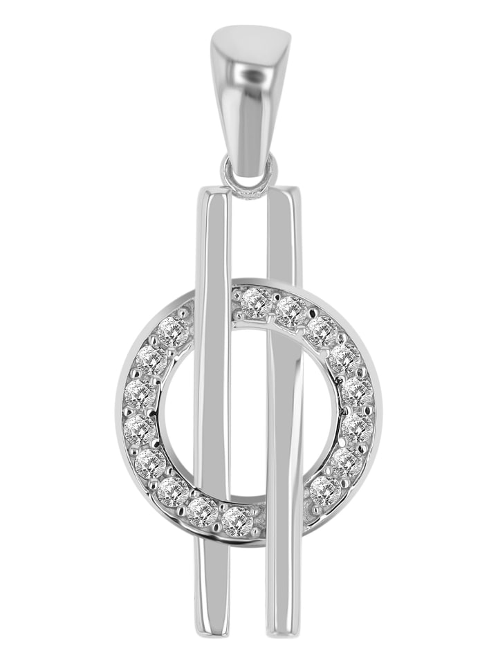 

Adeliás Женский кулон из золота 333 пробы с кубическим цирконием в серебре