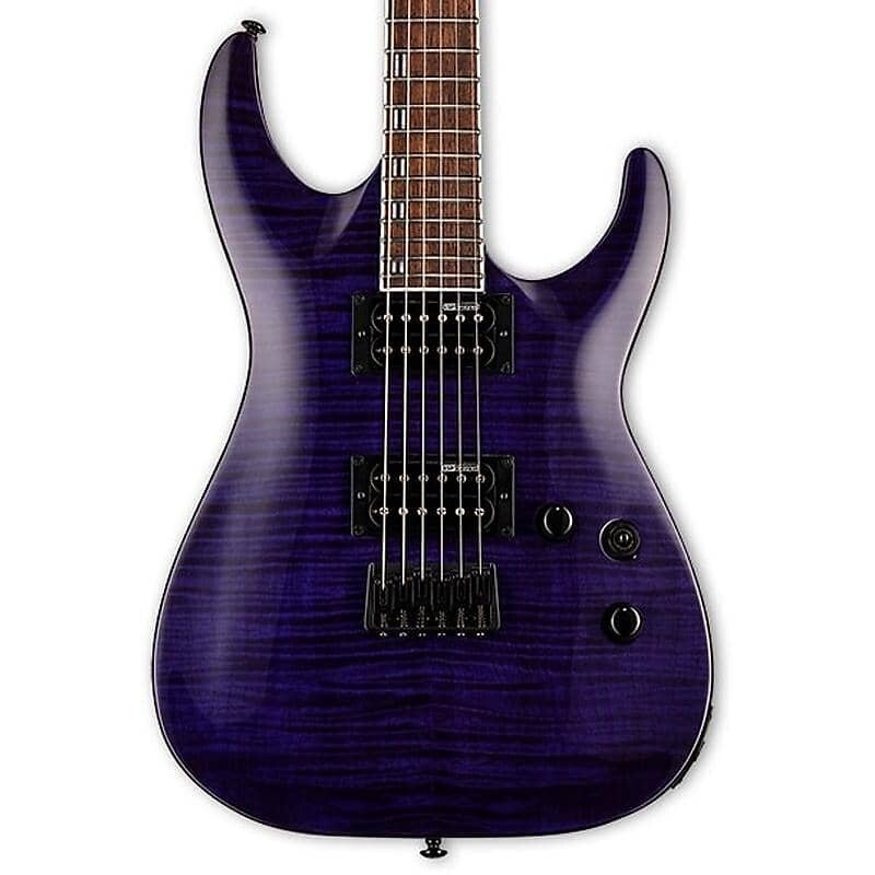 

Электрогитара ESP LTD H-200FM Guitar - See Thru Purple