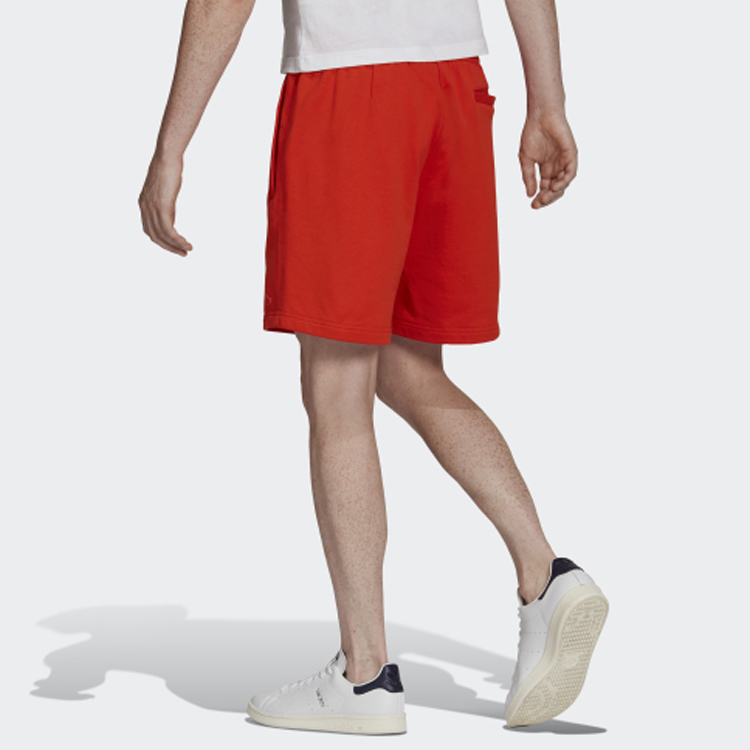 Мужские спортивные шорты Preppy оранжево-желтые Adidas Originals — фото 4