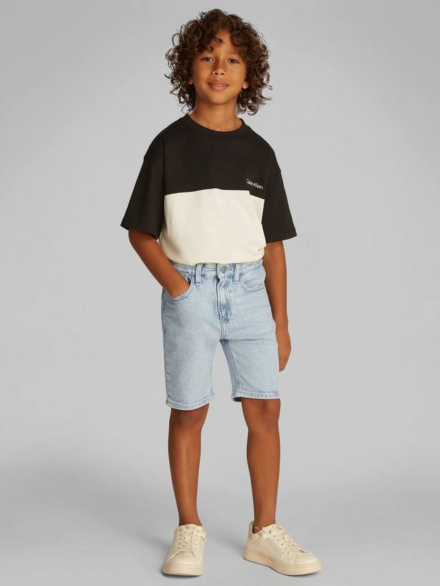 

Детские джинсовые шорты Regular Fit Calvin Klein, Clean Sky Blue