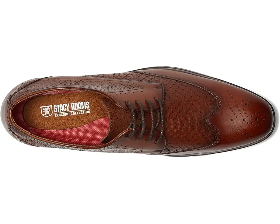 Оксфорды Stacy Adams Asher Wingtip Lace Oxford, Cognac — фото 2