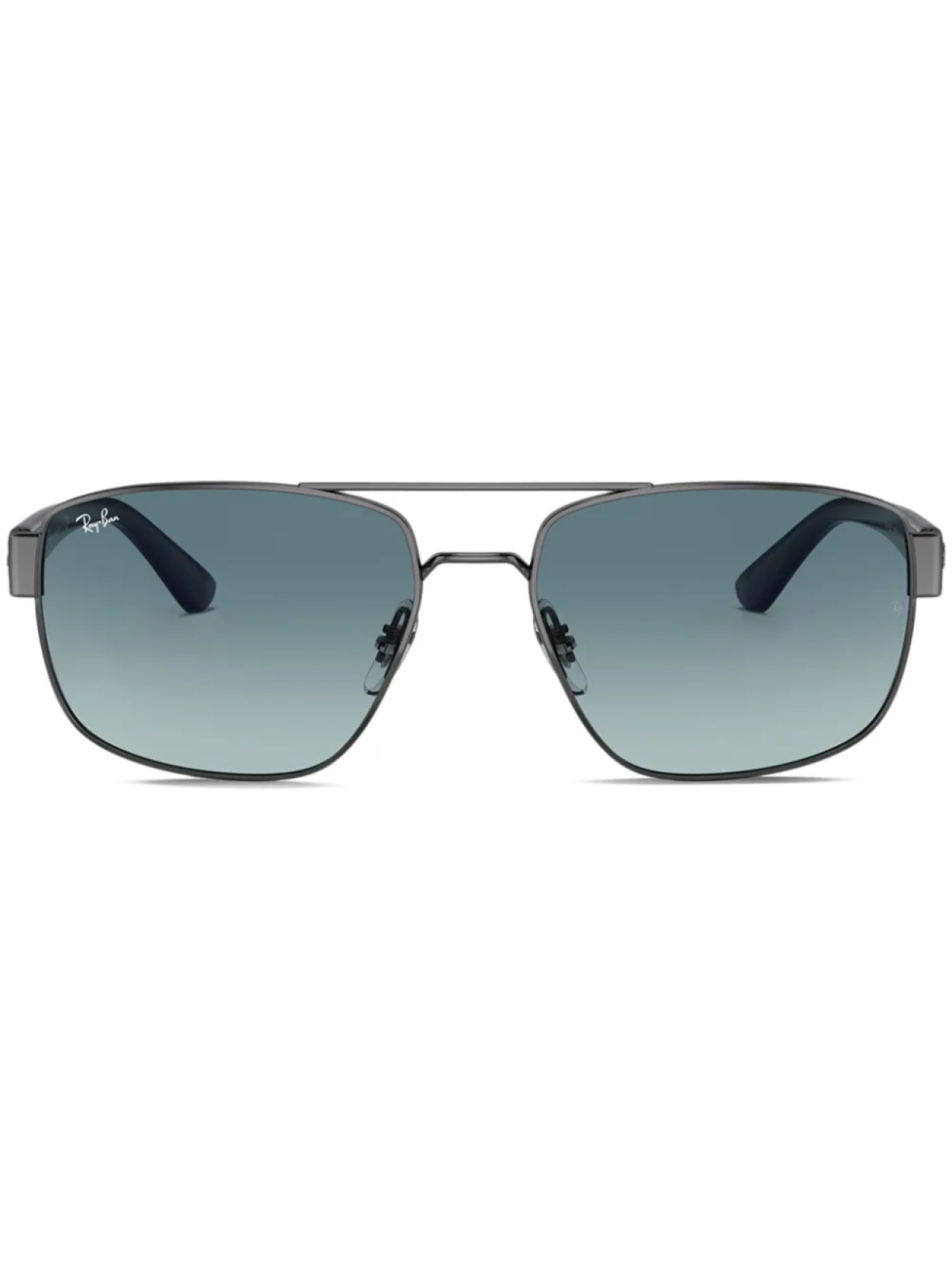 

Солнцезащитные очки в прямоугольной оправе Ray-Ban, серый