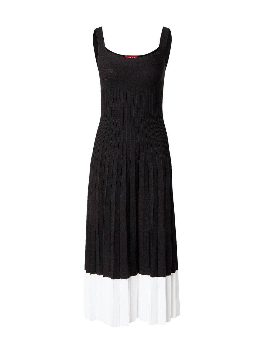 

Вязаное платье Staud ELLISON, черный