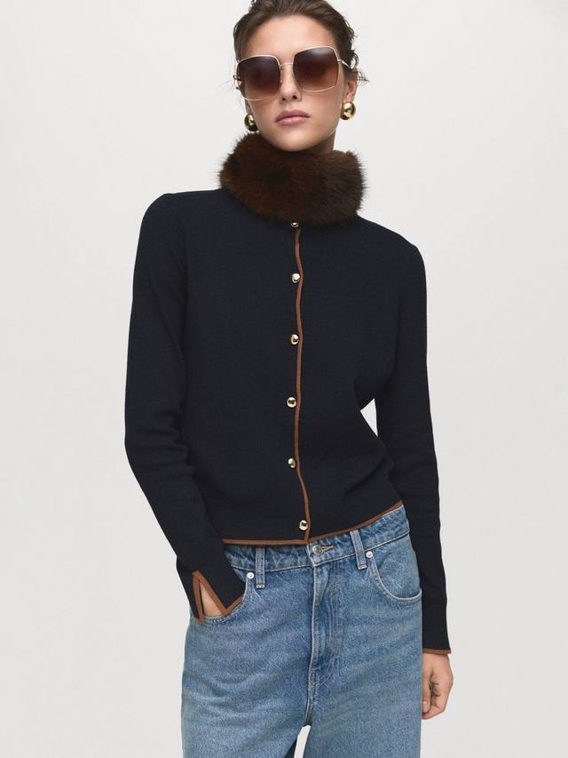 

Кардиган Lucca Colour Contrast Mango, Navy