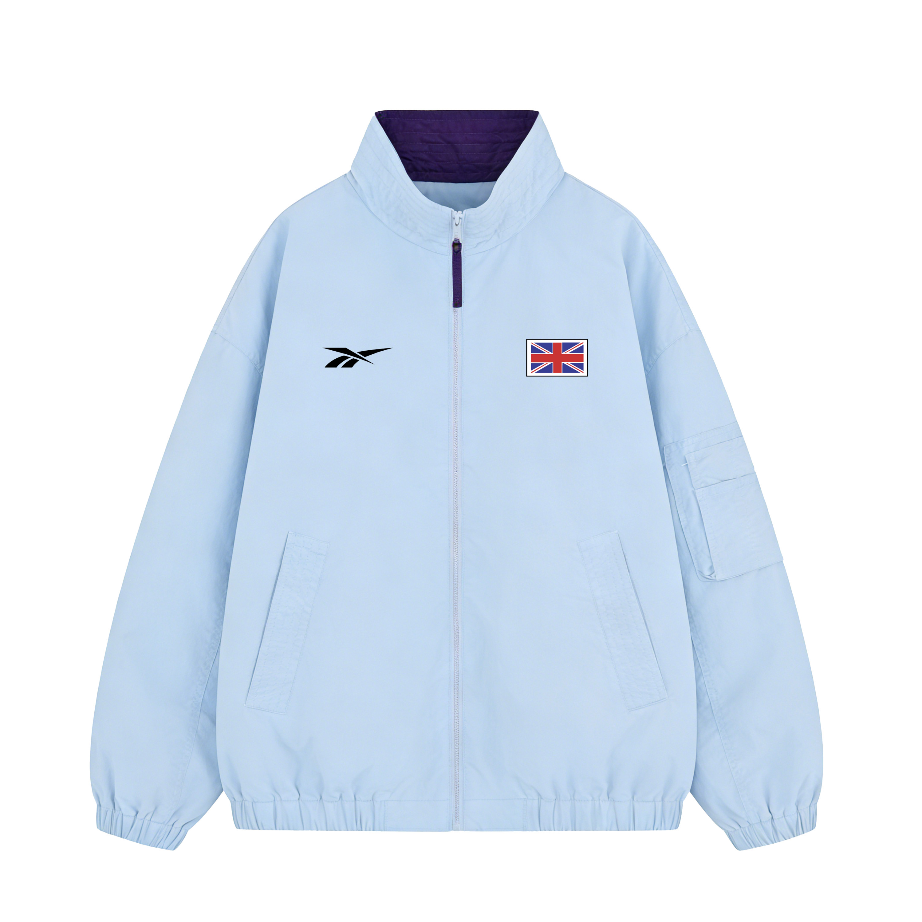 

Куртка Unisex Hooded Moderate Reebok, moonсветло-синий