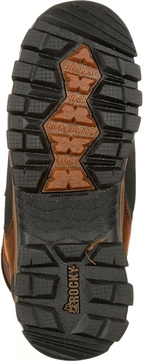 Ботинки ROCKY Herren Fq0004753Halblange Stiefel, Dark Brown — фото 2