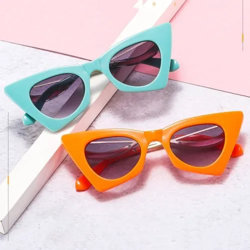 

Модные женские солнцезащитные очки в винтажном металлическом цвете с разноцветной оправой. Уникальные модные женские очки с защитой от УФ-излучения UV400 MTZJH, Beige