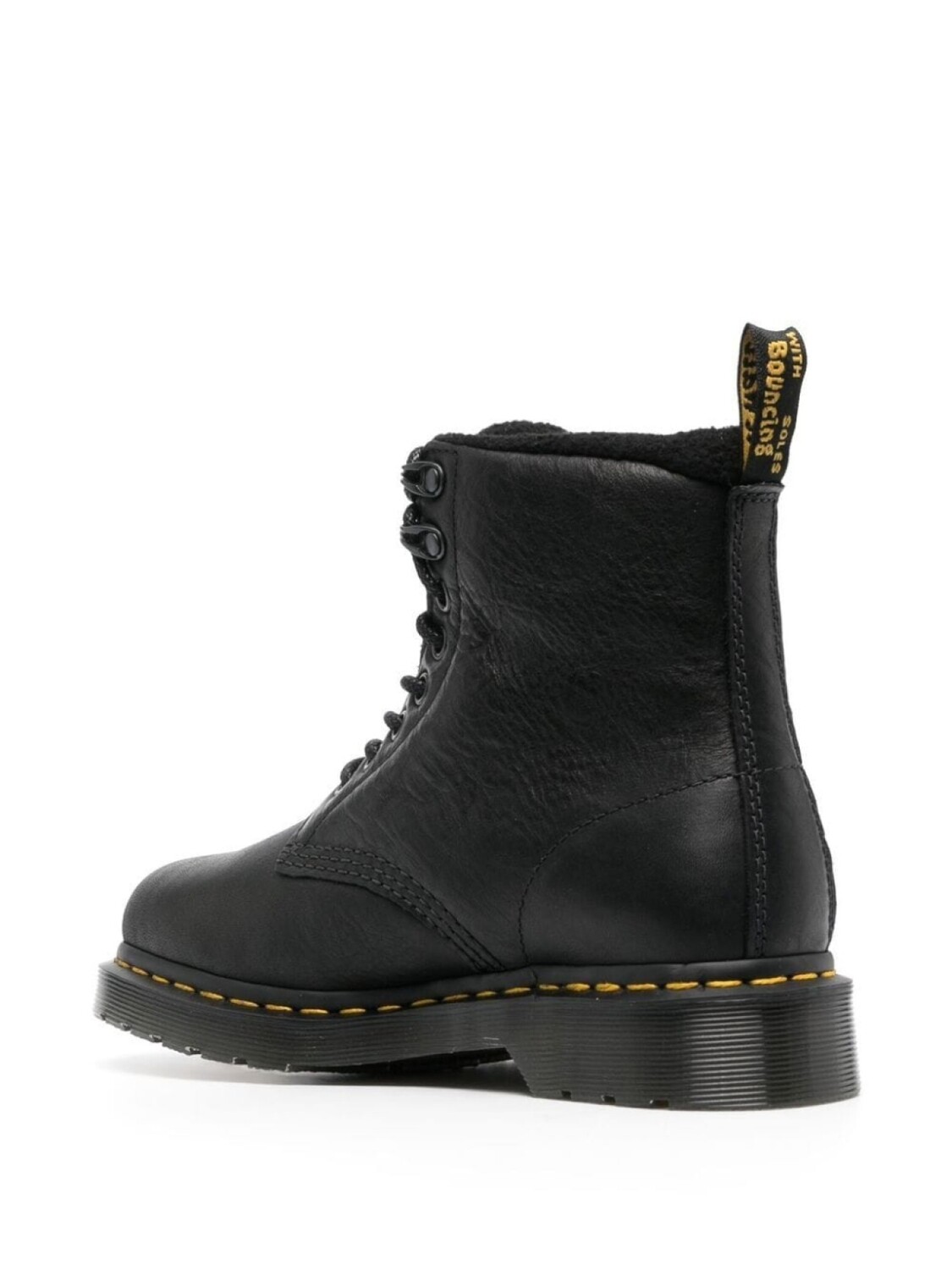 Ботинки мужские Dr. Martens из телячьей кожи, черный — фото 3