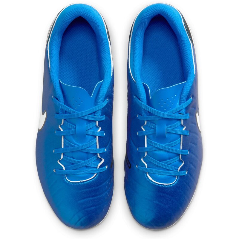 Футбольные бутсы для газона jr legend 10 academy fg/mg Nike, мультиколор — фото 3
