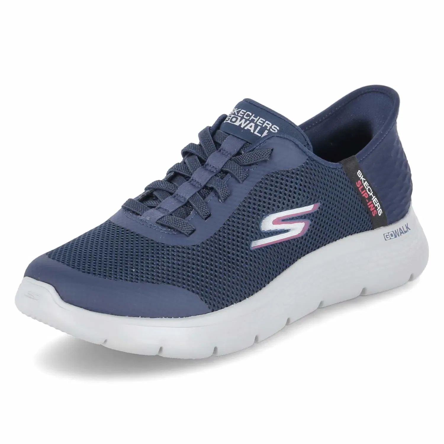 Кроссовки на шнурках Skechers, синие — фото 2