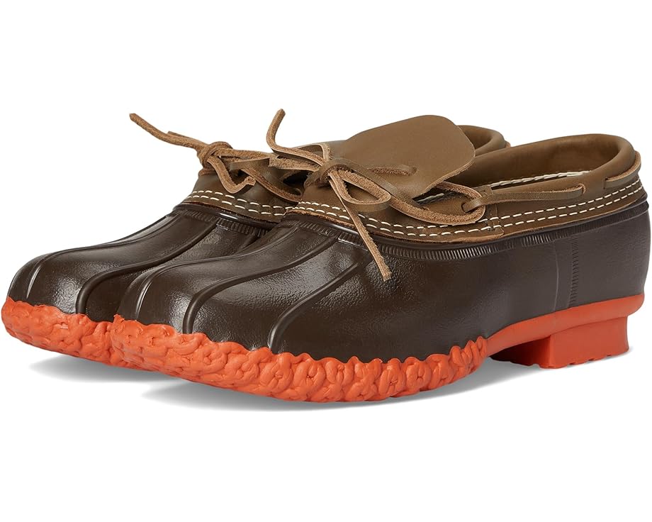 

Мужские резиновые мокасины L.L.Bean, Field Olive/Bean Boot Brown/Sail Orange