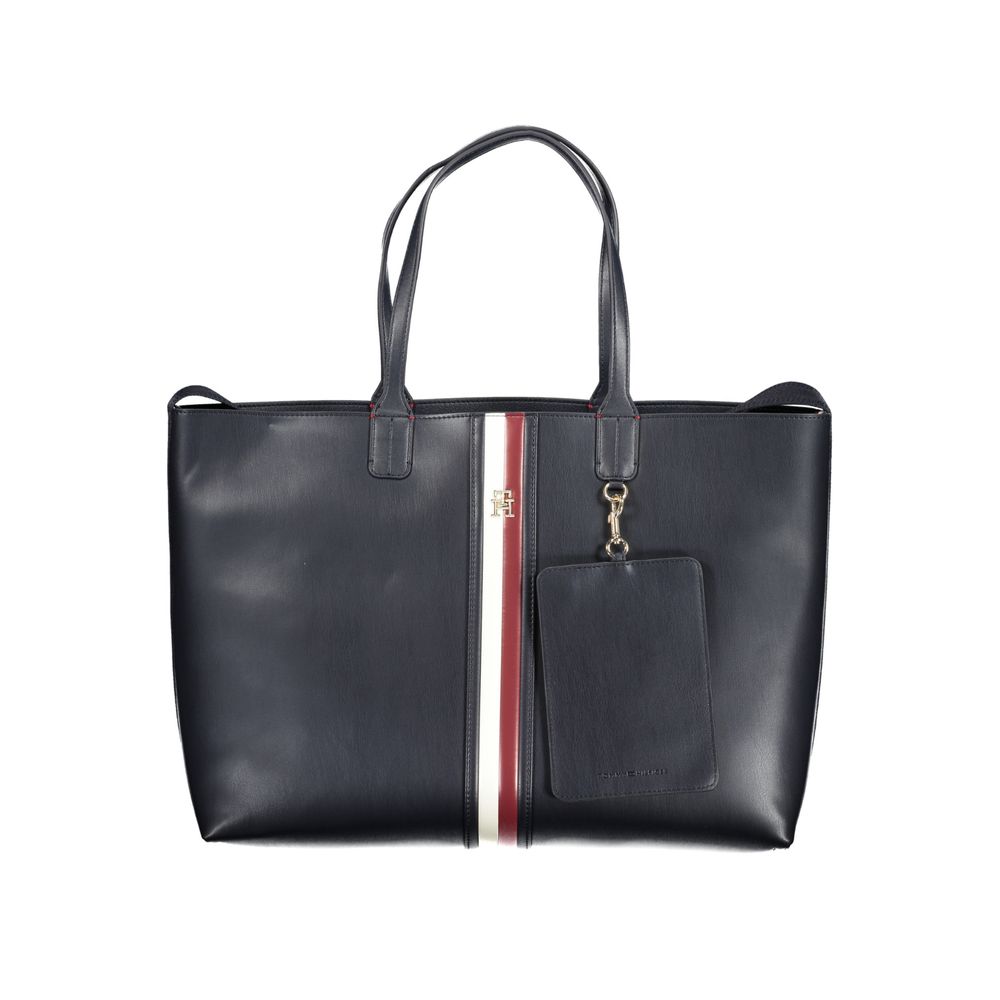 

Синяя полиэтиленовая сумка Tommy Hilfiger