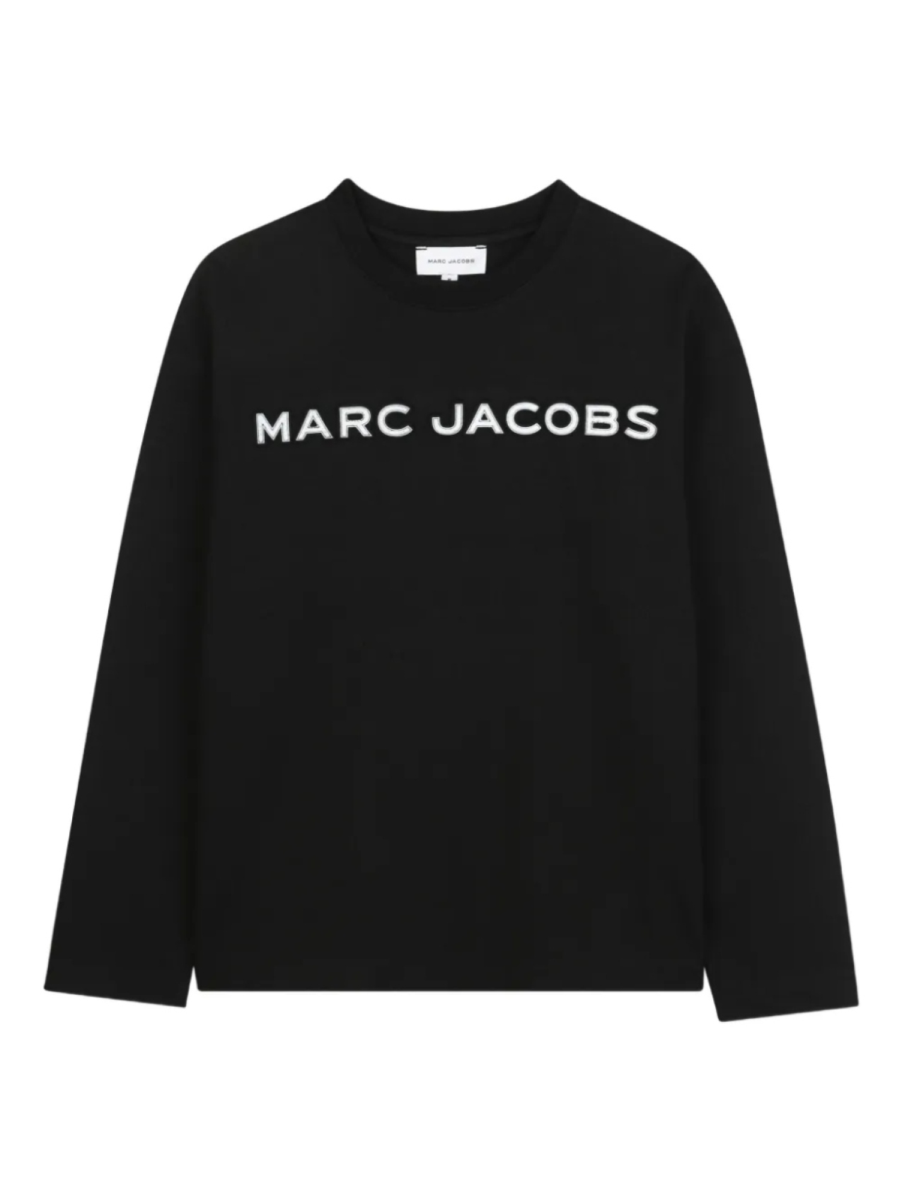 

Marc Jacobs Kids лонгслив с логотипом, черный