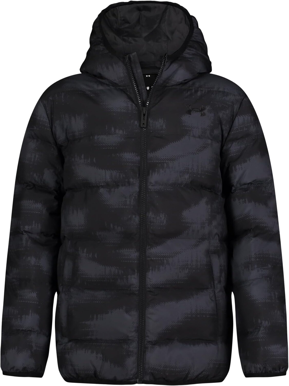 

Куртка Under Armour Pronto Print Puffer Jacket, черный