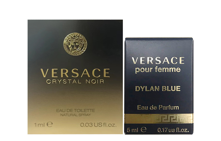 Набор пробников Dylan Women's Perfume 5 мл Starry Night Crystal Women's Eau De Toilette 1 мл VERSACE — фото 3