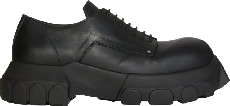 

Кроссовки Rick Owens Lido Lace-Up Bozo Tractor 'Black', черный, Серый, Кроссовки Rick Owens Lido Lace-Up Bozo Tractor 'Black', черный