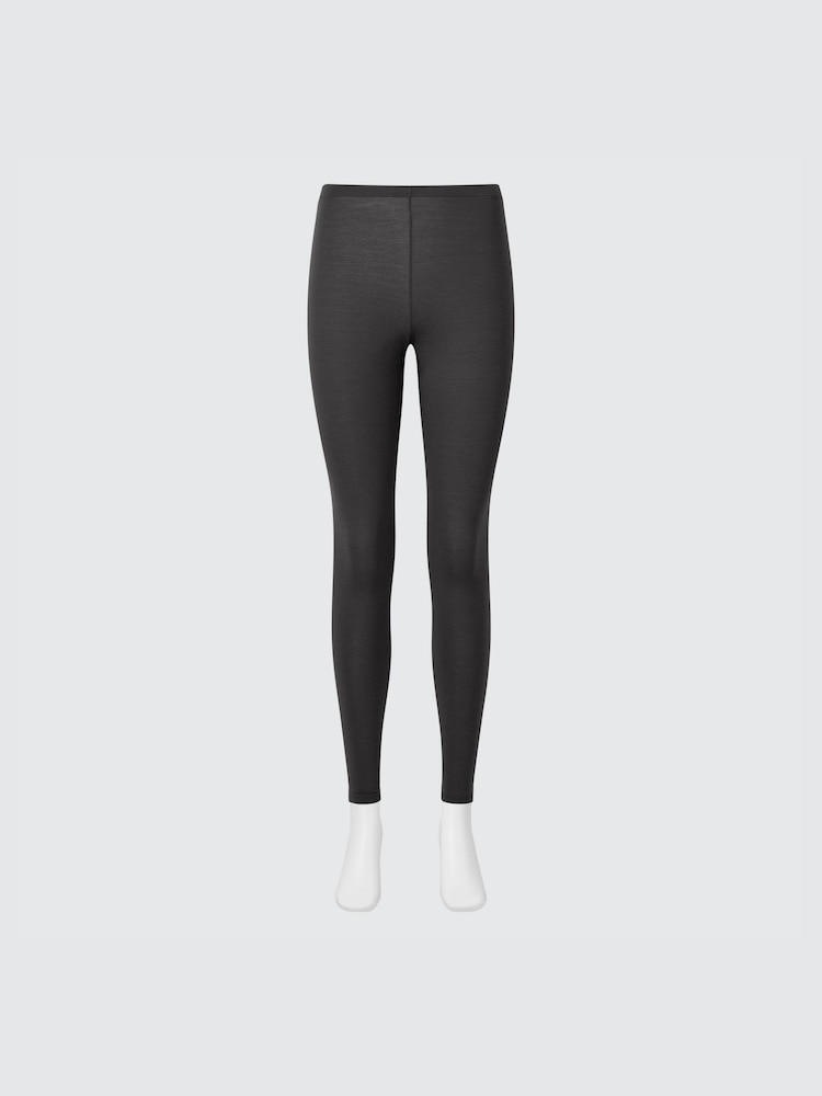 

Теплые леггинсы Uniqlo, серый
