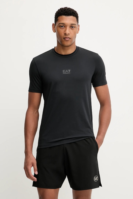 

Футболка для тренировок Ea7 Emporio Armani, черный