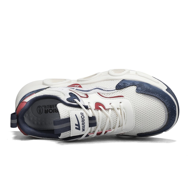 WARRIOR Повседневные кроссовки мужские Low top Blue/Red — фото 4