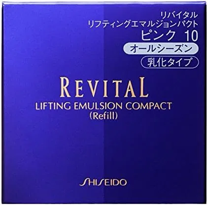 Тональная эмульсия Shiseido Revital Lifting Emulsion Pact Pink 10, 13 г — фото 2