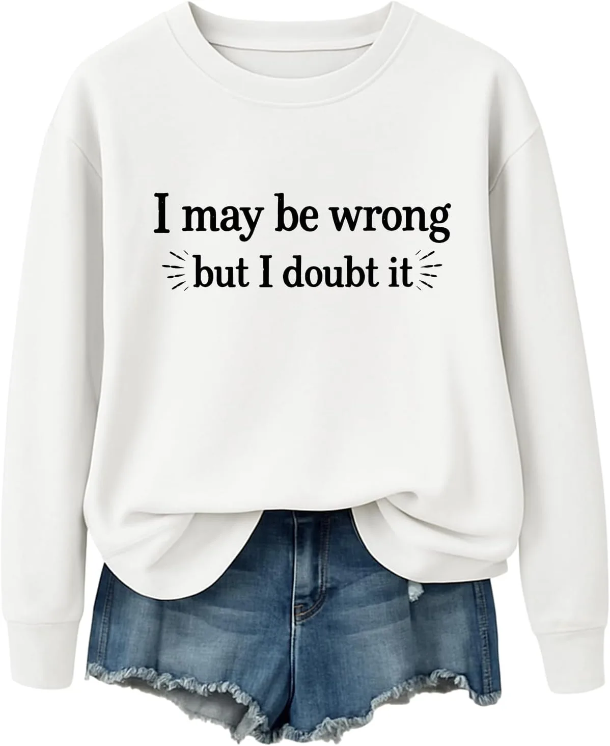 

Толстовка с капюшоном I May Be Wrong but I Doubt It ARTLOX