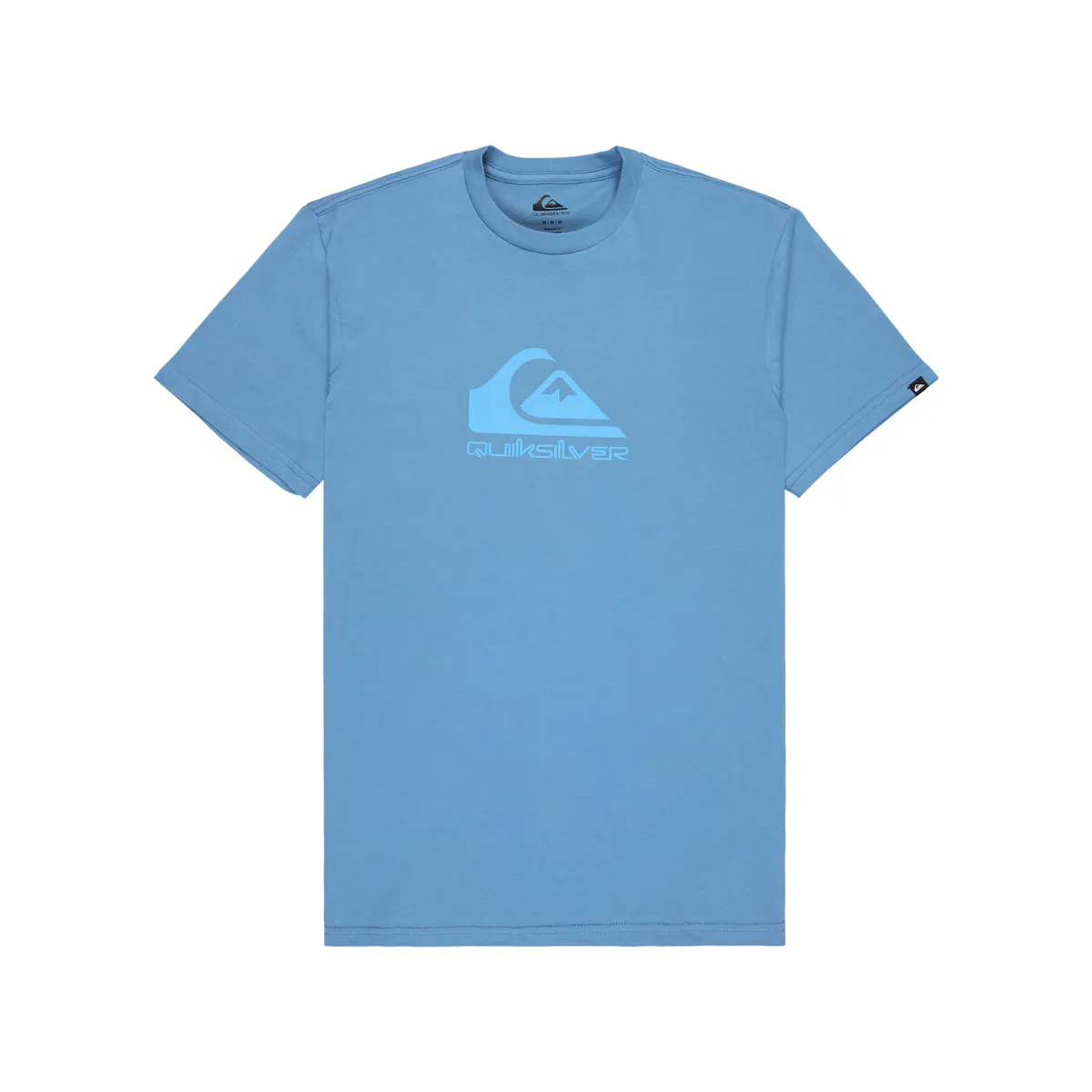 

EV Comp Логотип Quiksilver Мужская футболка, серо-голубой