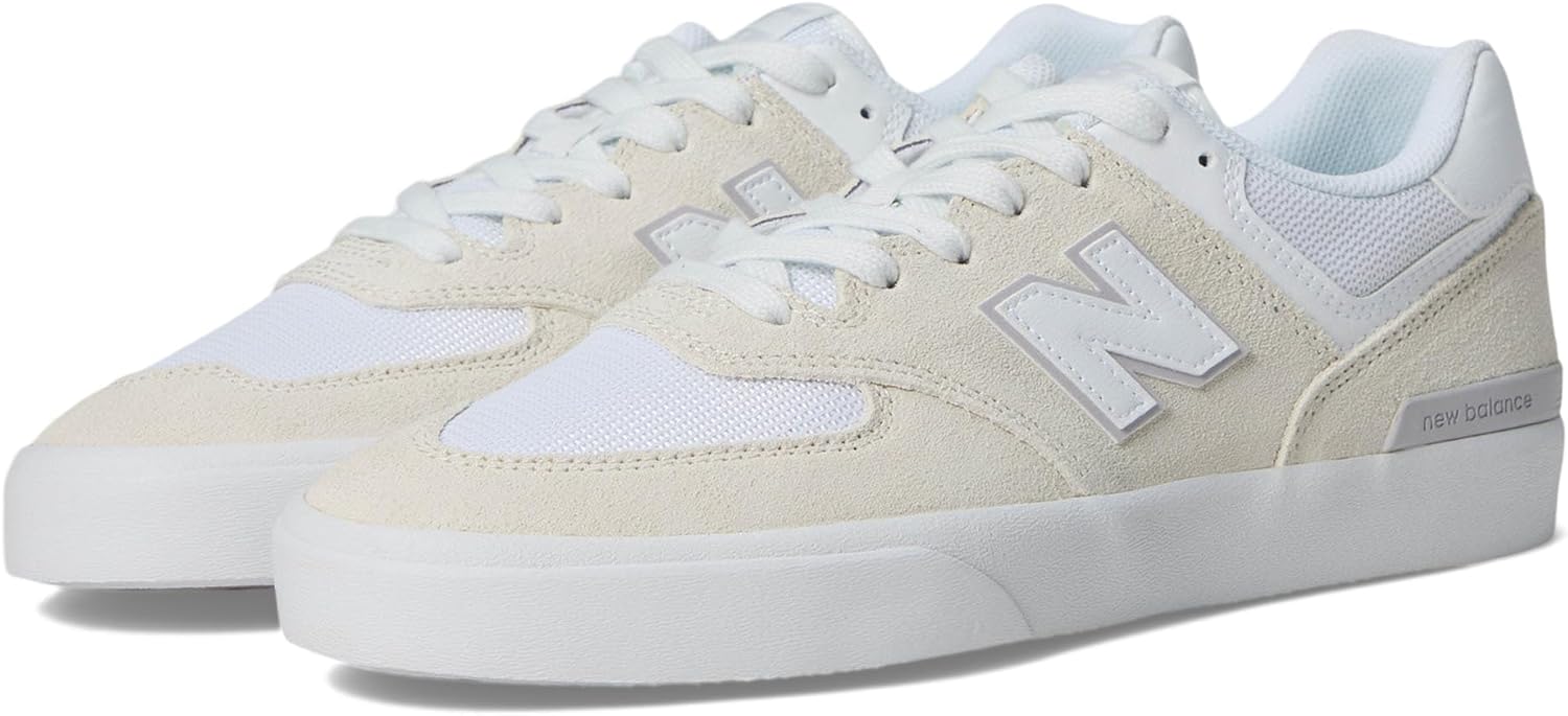 

Кроссовки для скейтбординга New Balance Unisex-Adult 574 Vulc, Sea Salt