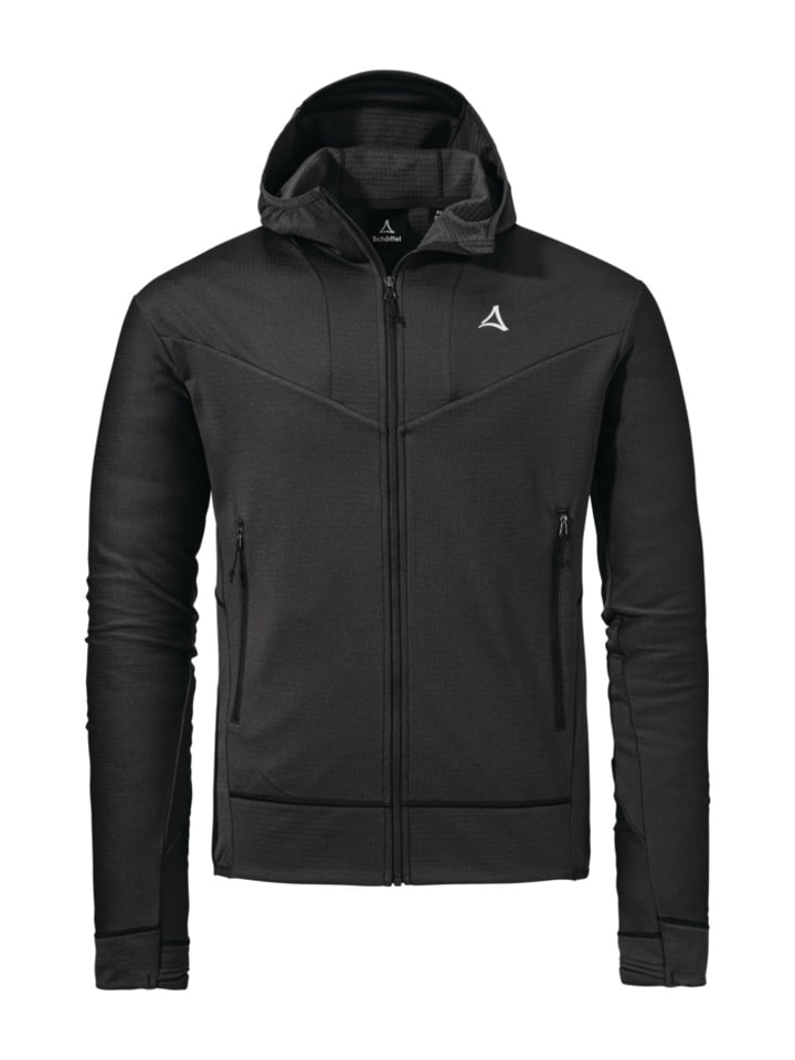 

Флисовая куртка "Fleece Hoody Style Blaueis MNS" черного цвета Schöffel