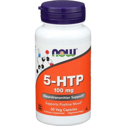 

Капсулы Now Foods 5-HTP, стандартные, 60 штук, 100 мг