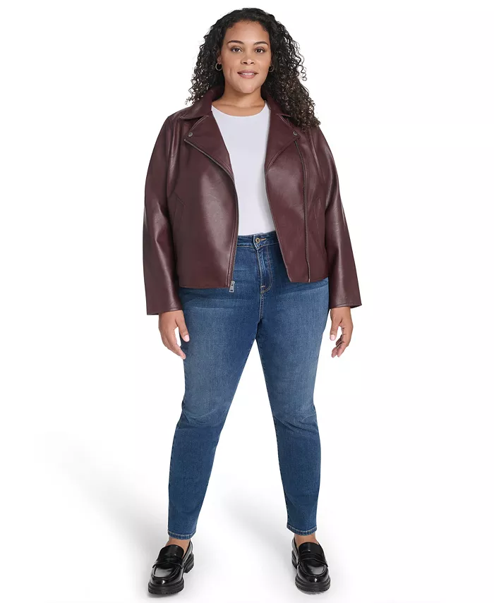 Мотоциклетная куртка больших размеров с длинным рукавом Levi's, красный — фото 3