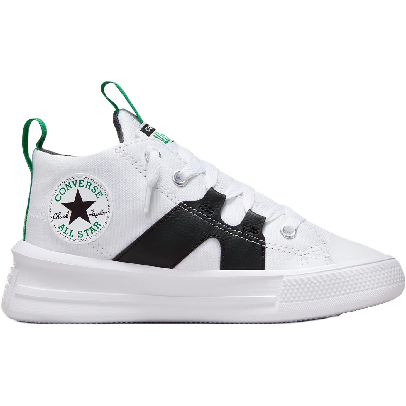 Converse Детские кеды Chuck Taylor All Star Canvas Shoes белого цвета — фото 3