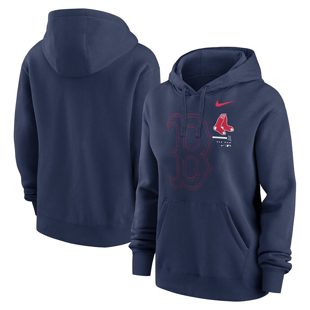 

Женский темно-синий пуловер с капюшоном Nike Boston Red Sox Big Game, цвет Rsx Navy