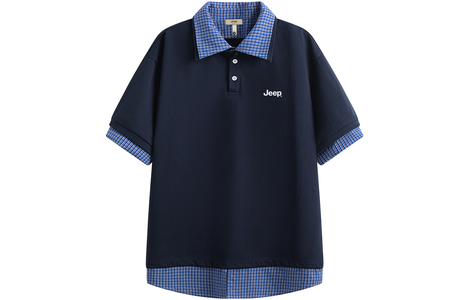 

Поло Moxima Lifestyle Unisex Jeep, темно-синий